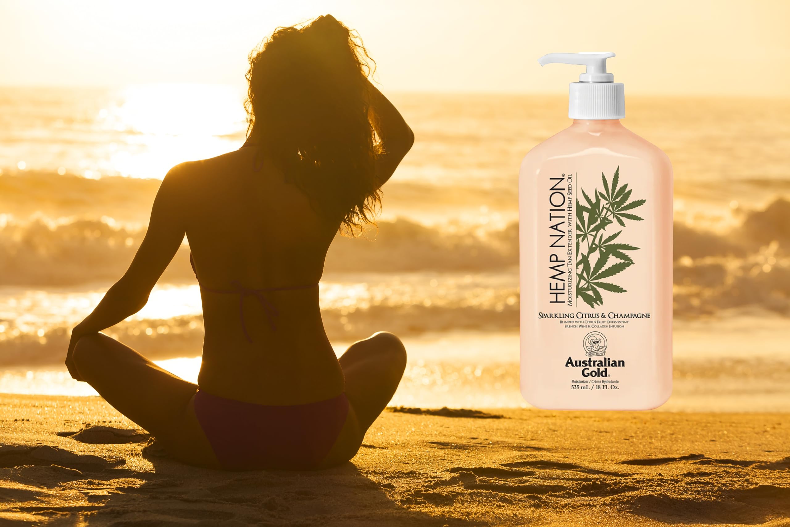 Amazon.com : Hemp Nation Sparkling Citrus and Champagne Tan